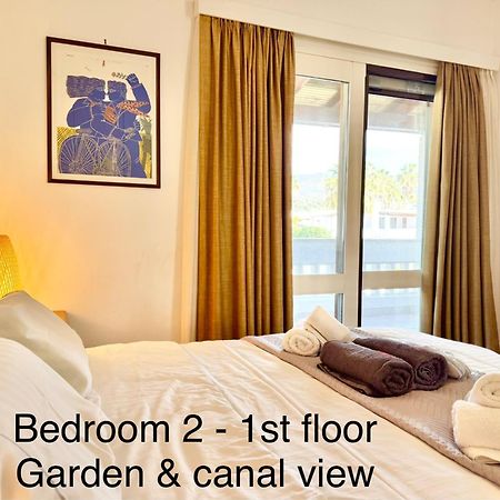 Villasonboard Dock Villa 3 Bed, 3 Bath, Canal, Greek Venice Porto Hydra Plepi Екстер'єр фото